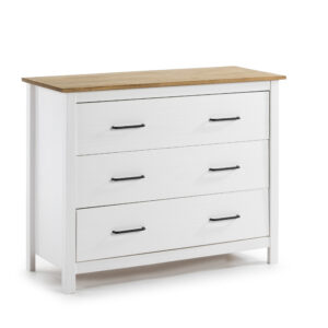 COMODA MIRANDA 3C BLANCO/CERA