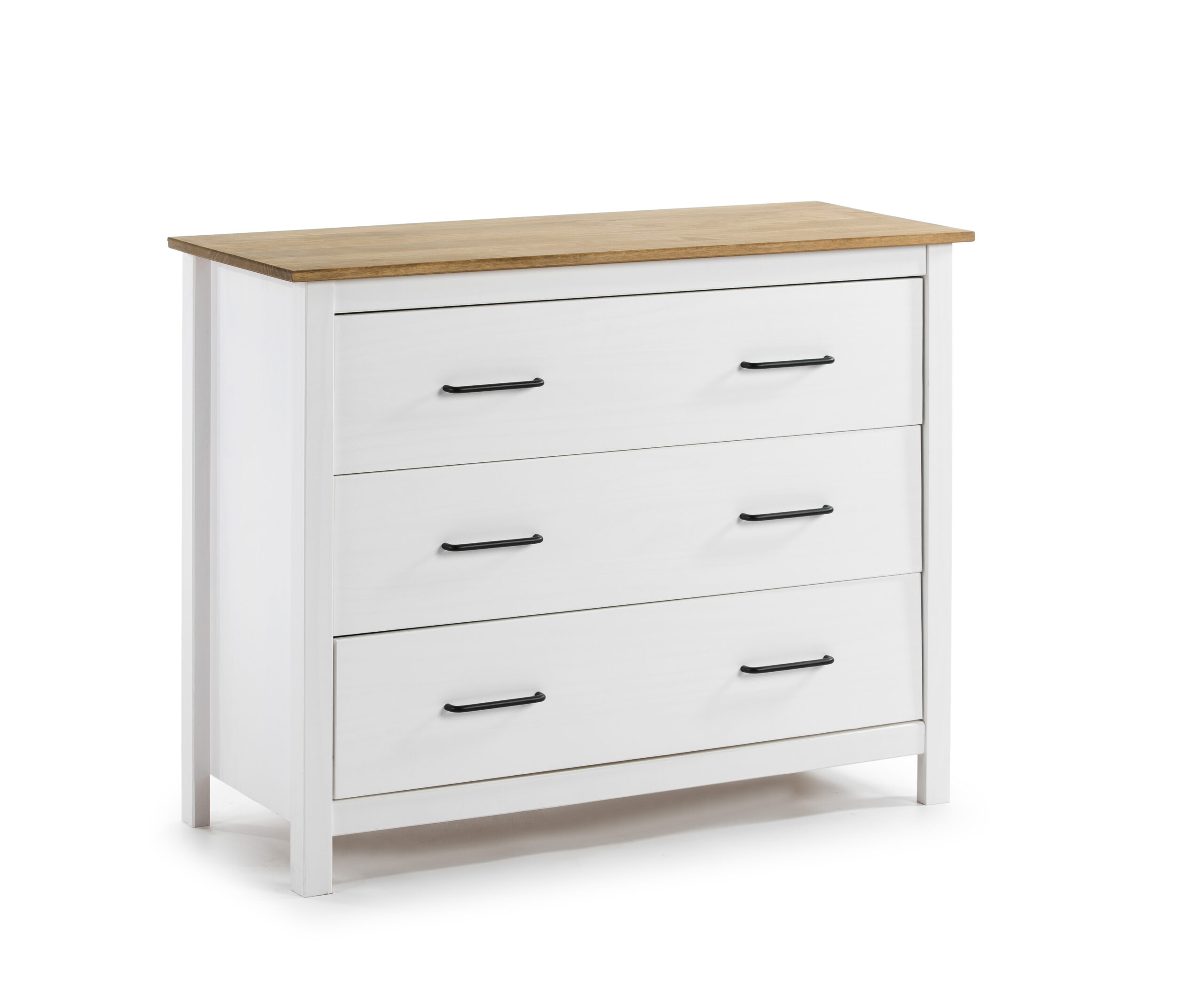 COMODA MIRANDA 3C BLANCO/CERA