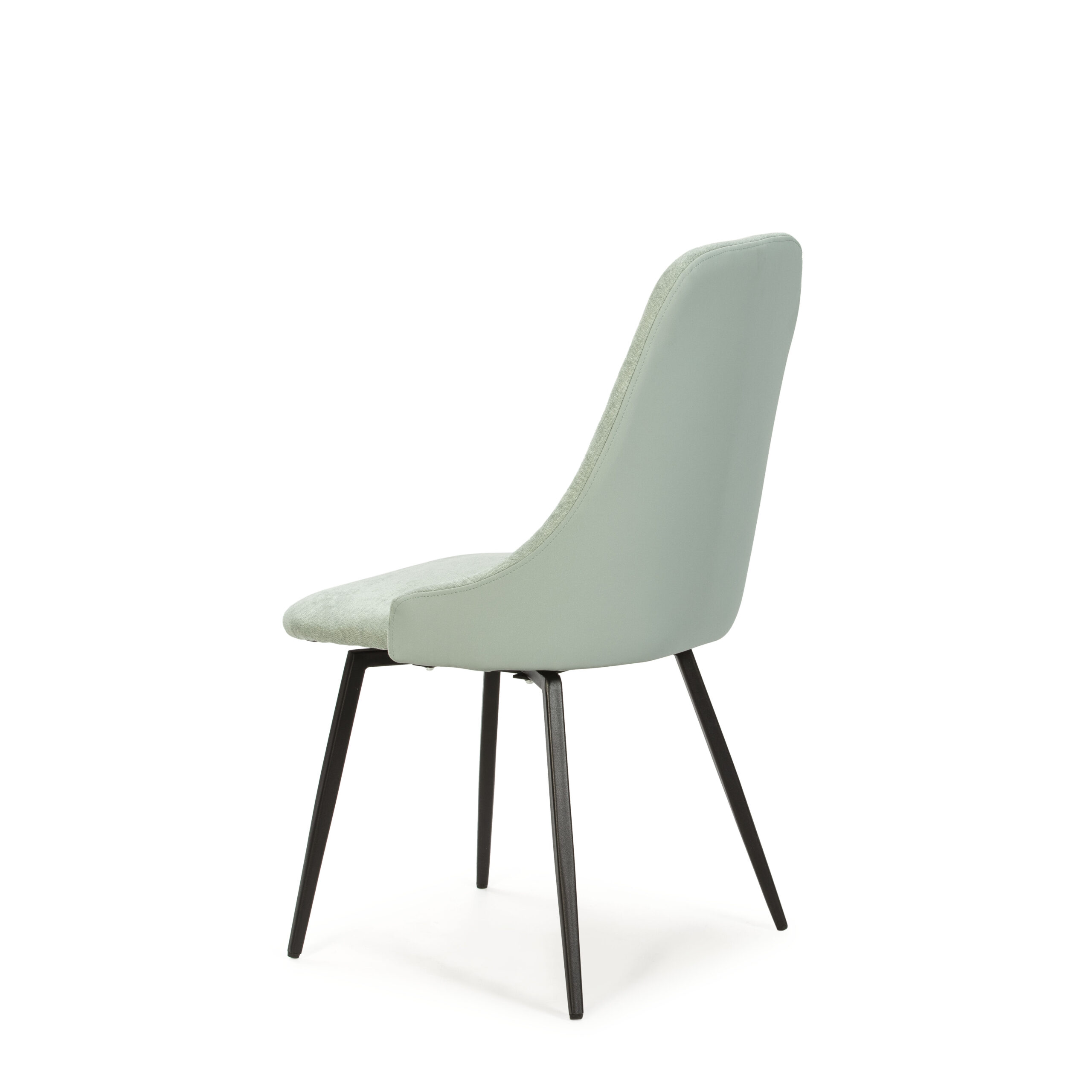 SILLA ELMA GIRATORIO TURQUESA/PATAS NEGRAS 2P/CAJA - Imagen 7