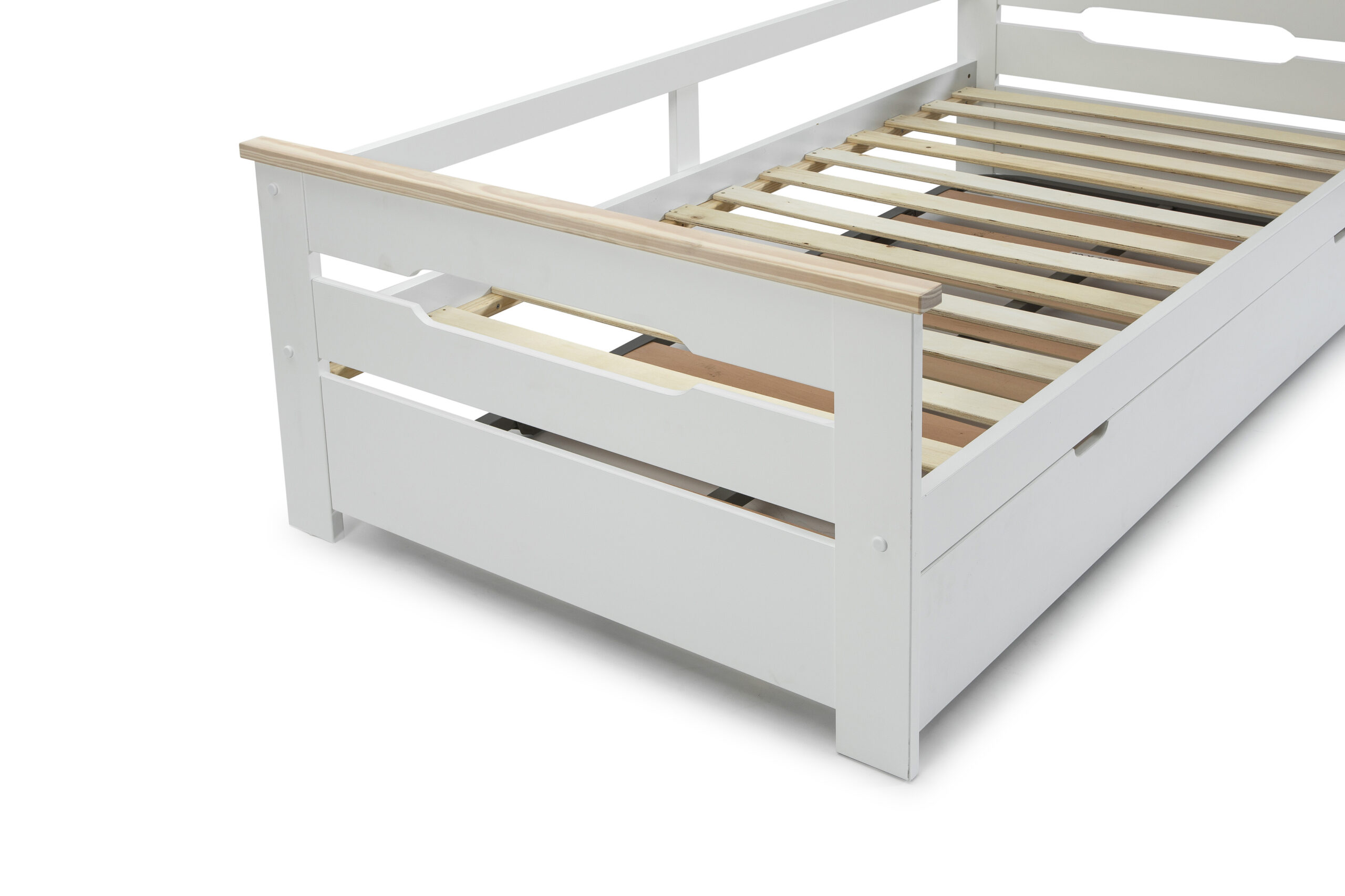 CAMA NIDO ELISA-3 90CM BLANCO/CERA BLANCA C/SMA - Imagen 12