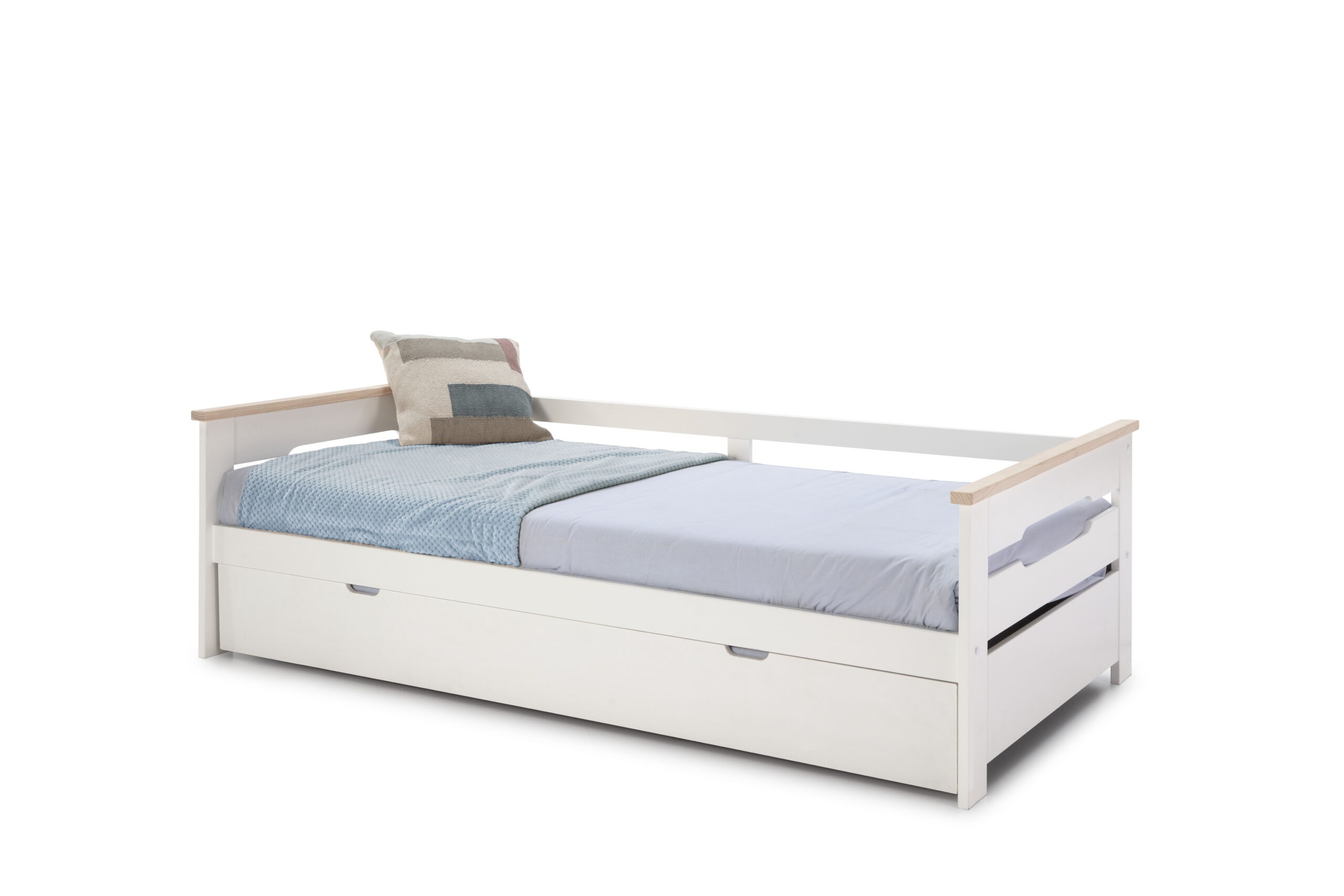 CAMA NIDO ELISA-3 90CM BLANCO/CERA BLANCA C/SMA - Imagen 13