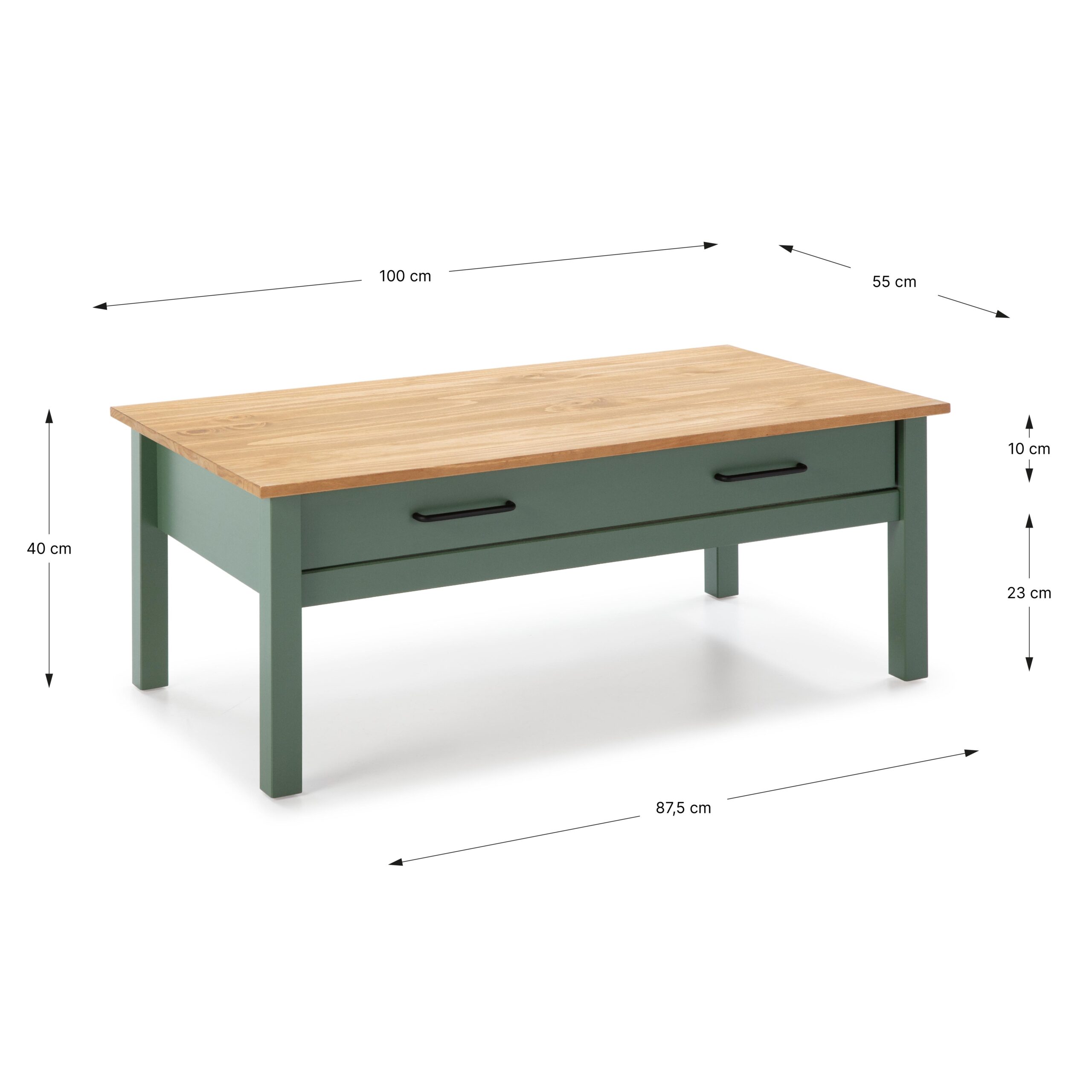 MESA CENTRO MIRANDA 1C VERDE 5615/CERA - Imagen 4