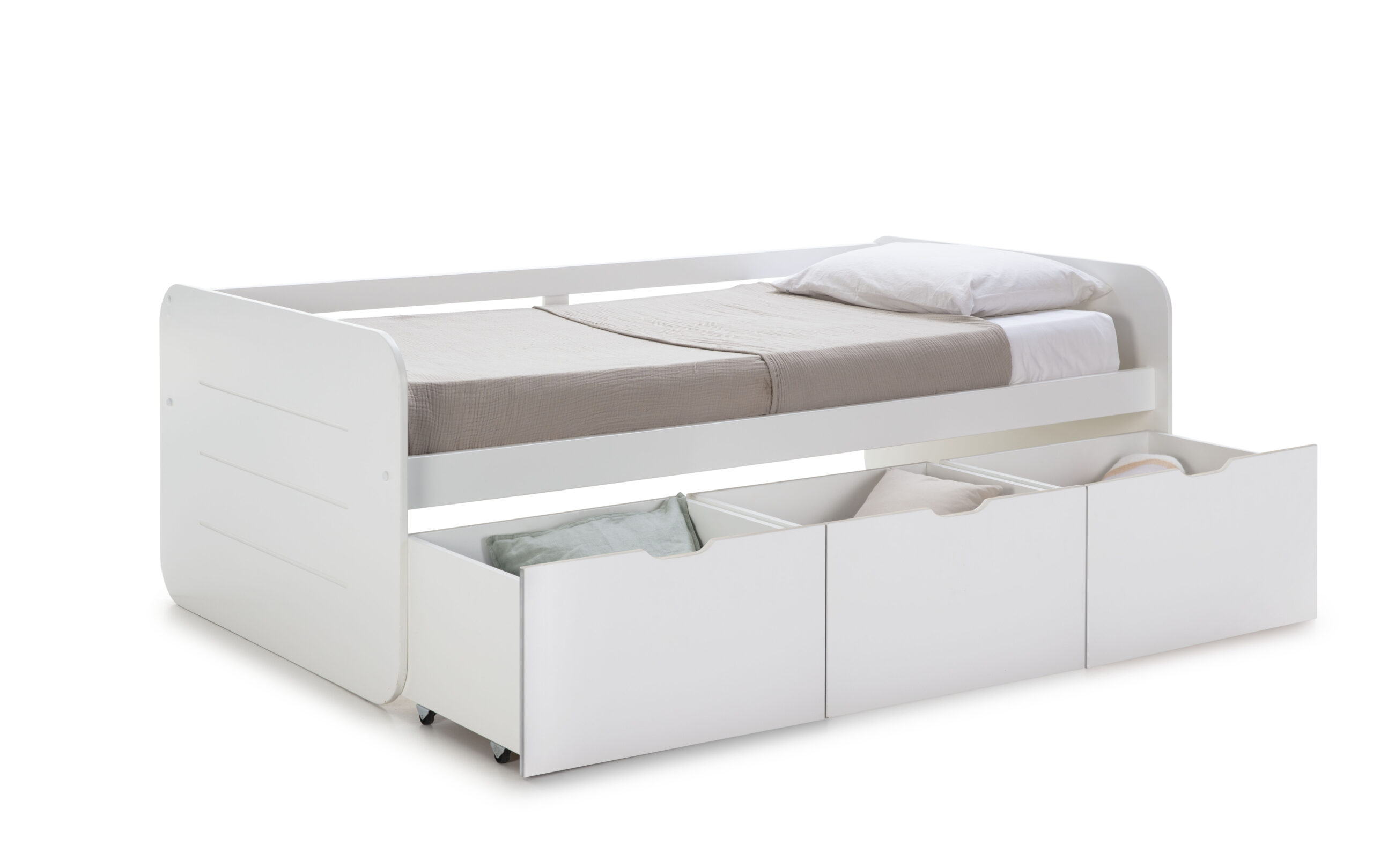 CAMA ABBOTT 3C 90CM BLANCO - Imagen 6