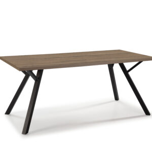 MESA RECT. PAOLA 160X90 NOGAL SABI