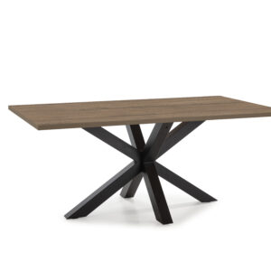 MESA RECT. COMBA 180X100 NOGAL SABI