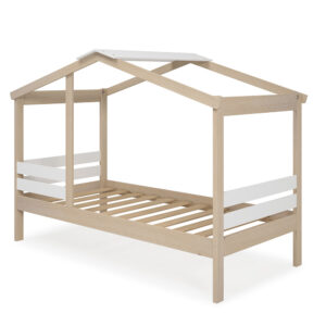 CAMA CABAÑA ANGEL 90CM CERA BLANCA/BLANCO