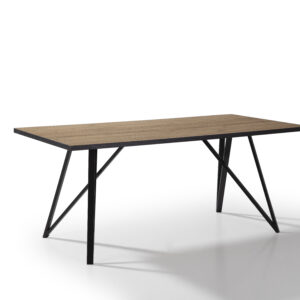 MESA RECT. MYLA 180X90 NATURAL/CANTO BOCAMIN