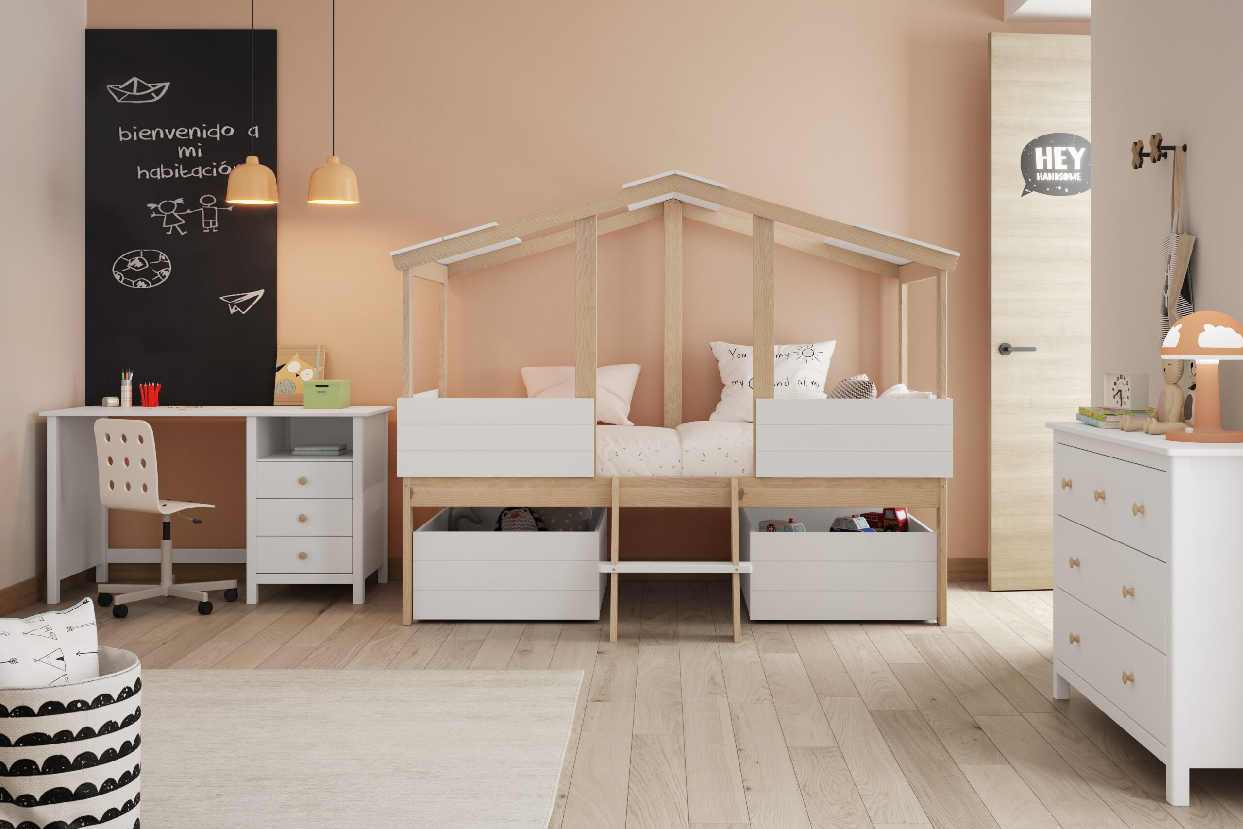 CÓMODA MAX 4+3C BLANCO - Imagen 2