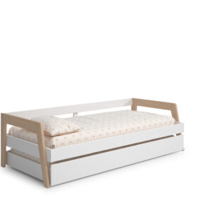 BICAMA CARRIE 200/190X90 BLANCO/CERA BLANCA