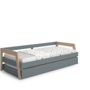 BICAMA CARRIE 200/190X90 VERDE KAKI 444C/CERA BLAN