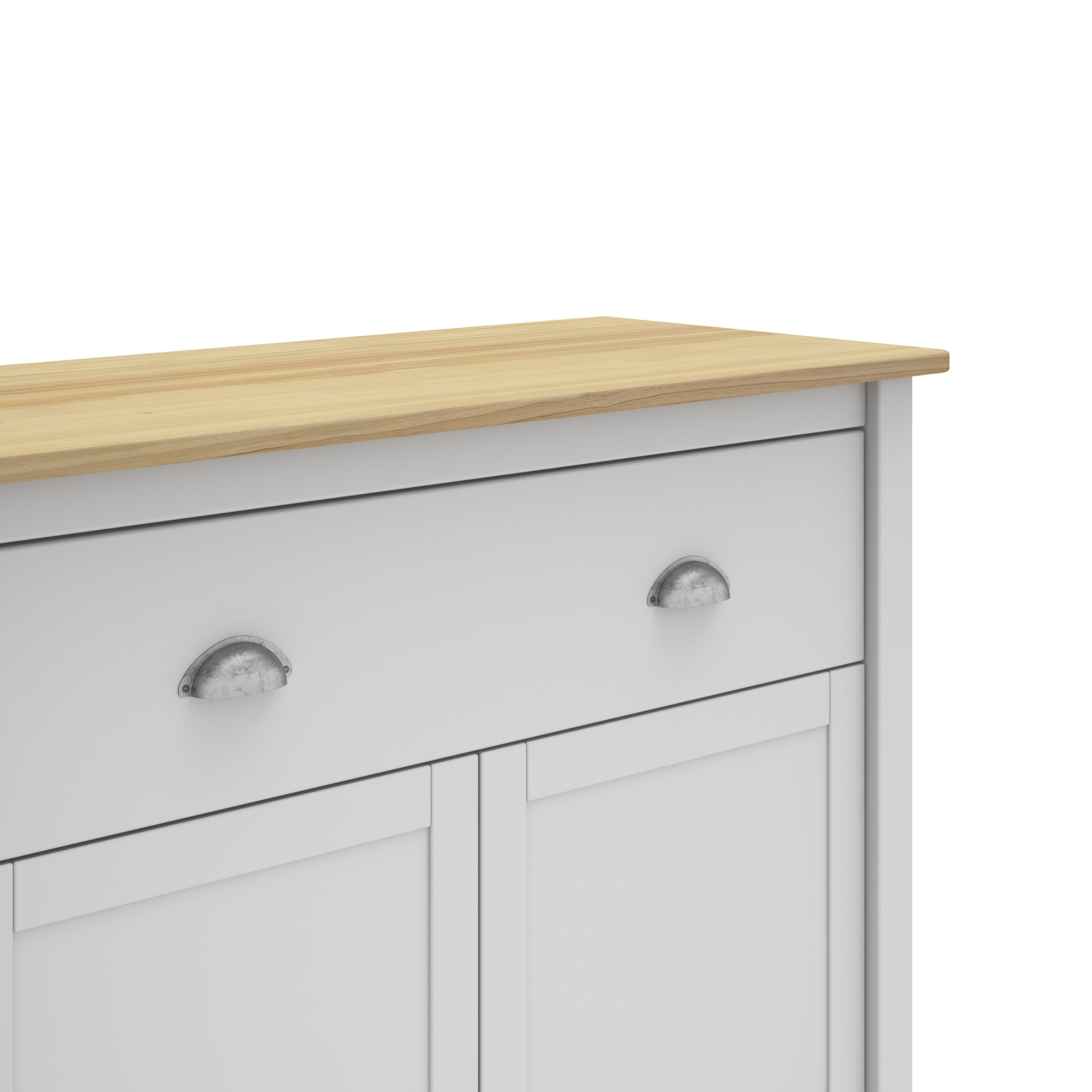 MUEBLE AUX. MISTI 2P1C BLANCO/ROBLE - Imagen 4