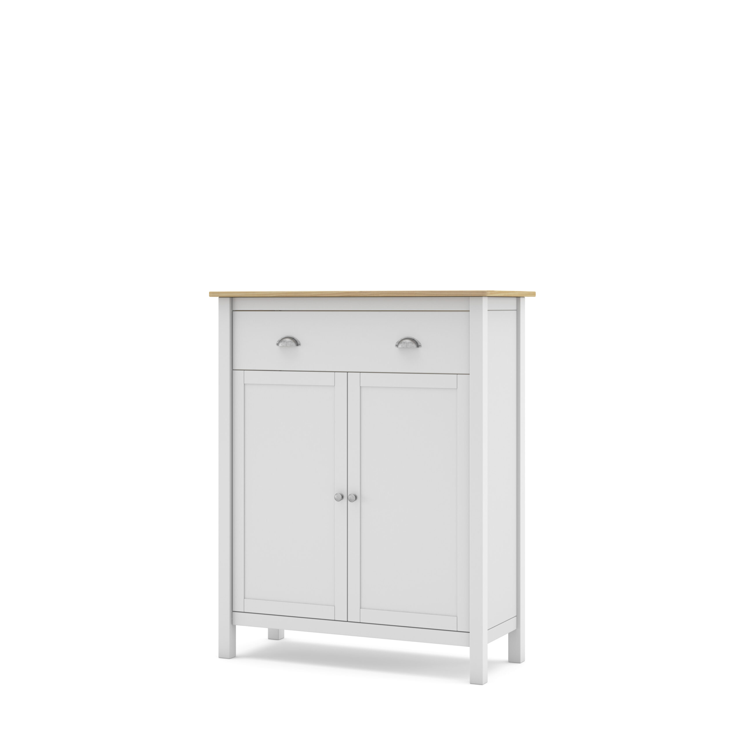 MUEBLE AUX. MISTI 2P1C BLANCO/ROBLE - Imagen 5