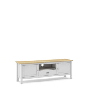 MUEBLE TV MISTI 2P1C1H BLANCO/ROBLE