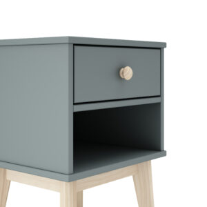 MESITA ESTEBAN 1C1H VERDE KAKI 444C/CERA BLANCA