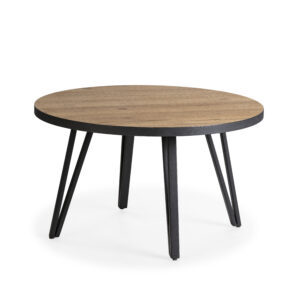 MESA CENTRO REDONDA SINDI ME 80CM NATURAL/CANTO BO