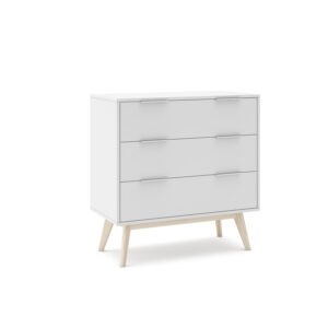 COMODA CAMPUS 3C BLANCO/CERA BLANCA