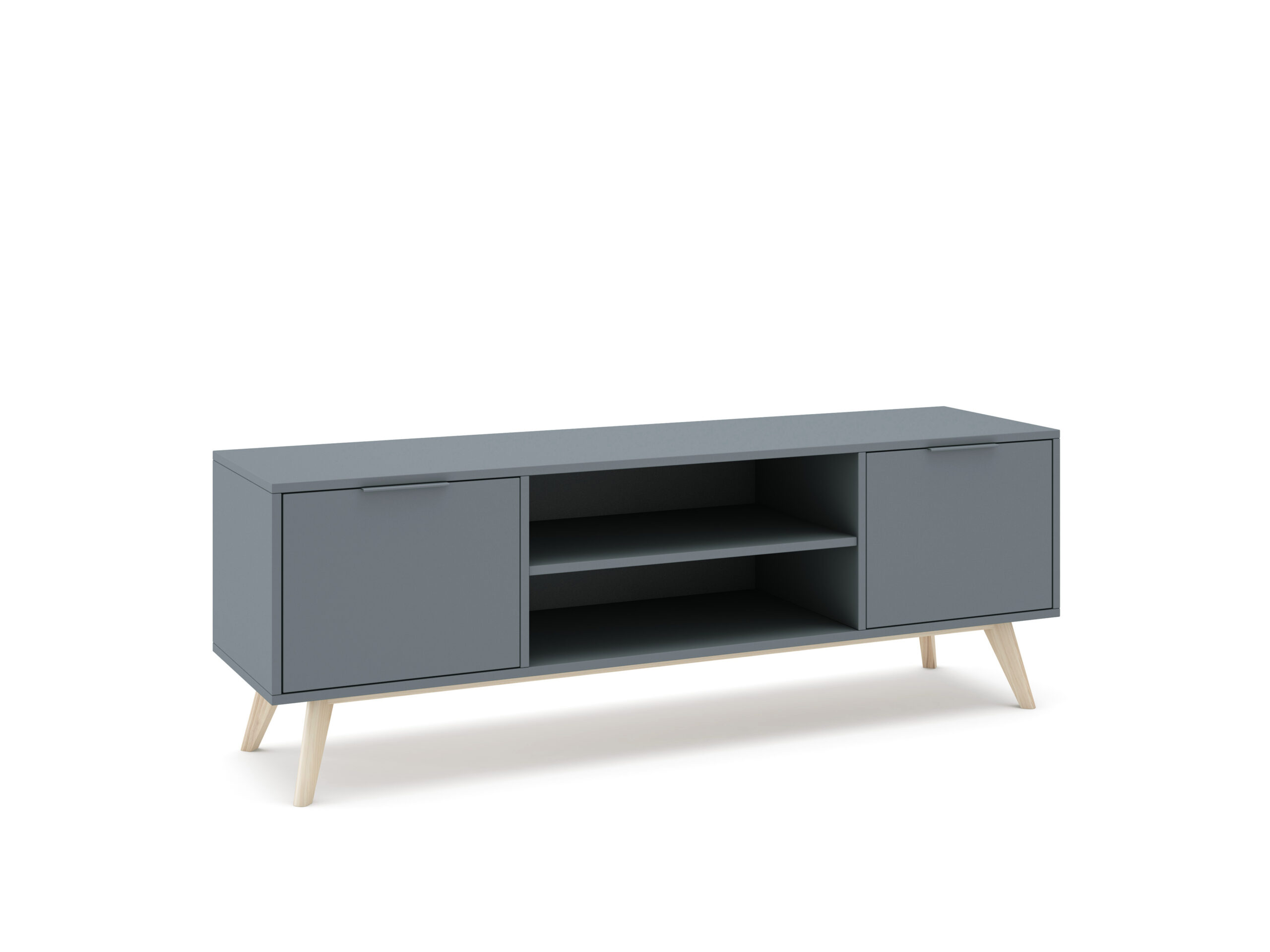 MUEBLE TV PISCO 2P2H VERDE KAKI 444C/CERA BLANCA - Imagen 10