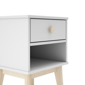 MESITA ESTEBAN 1C1H BLANCO/CERA BLANCA