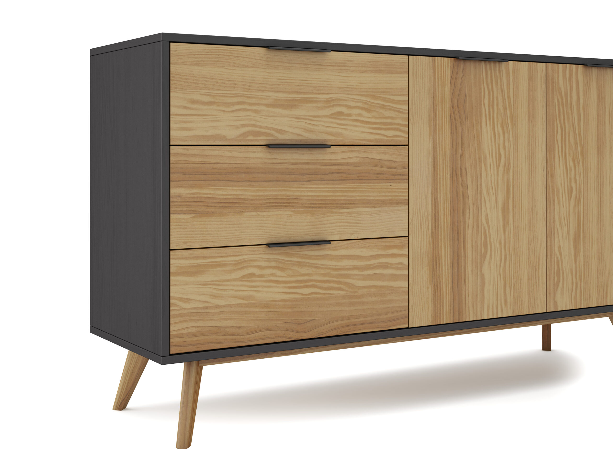 APARADOR LAVIS 2P3C PINO BOCAMINA/CERA - Imagen 4