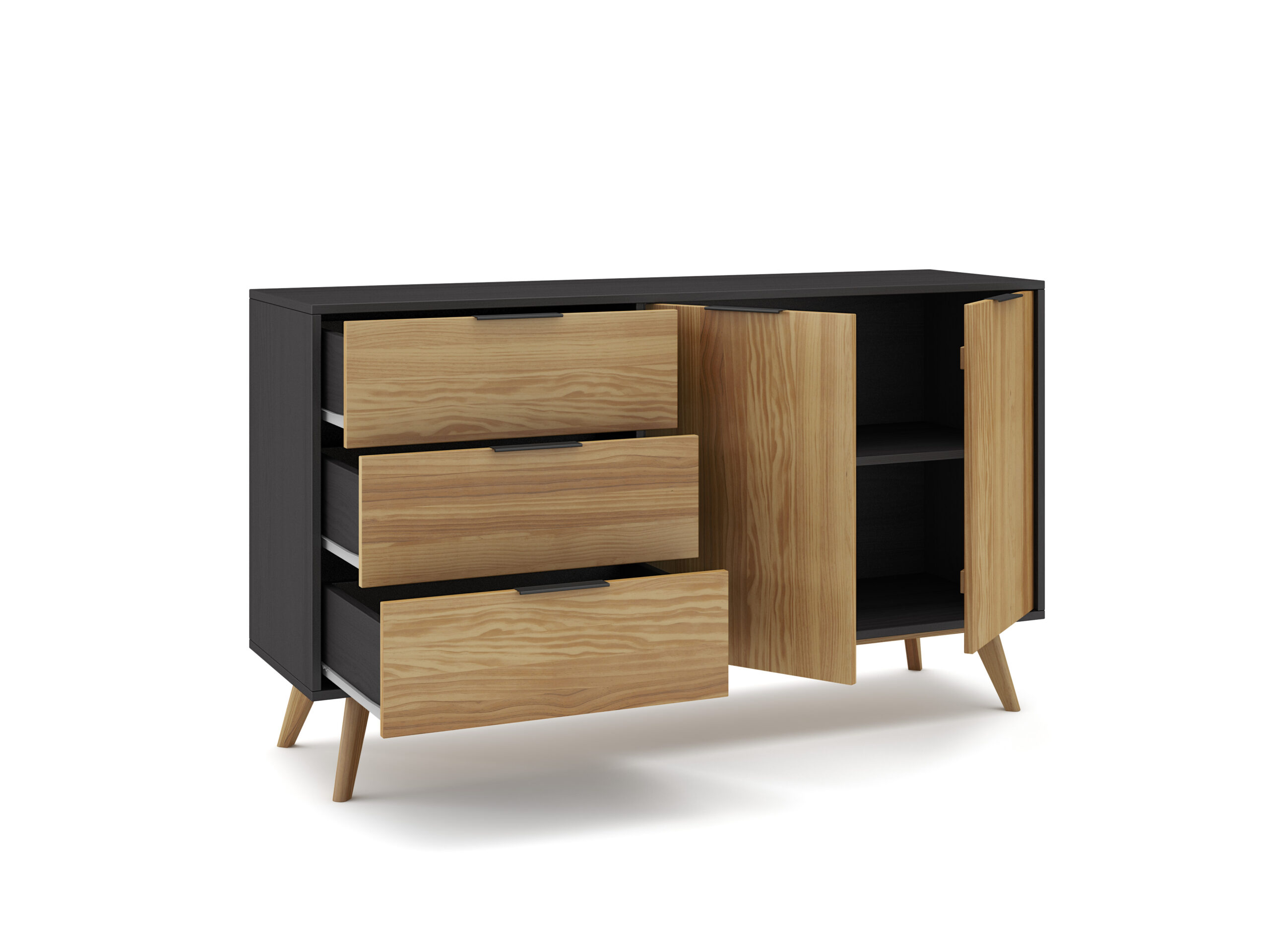 APARADOR LAVIS 2P3C PINO BOCAMINA/CERA - Imagen 7