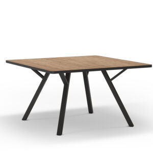 MESA CUADRADA BENI 136X136 NATURAL/CANTO BOCAMINA