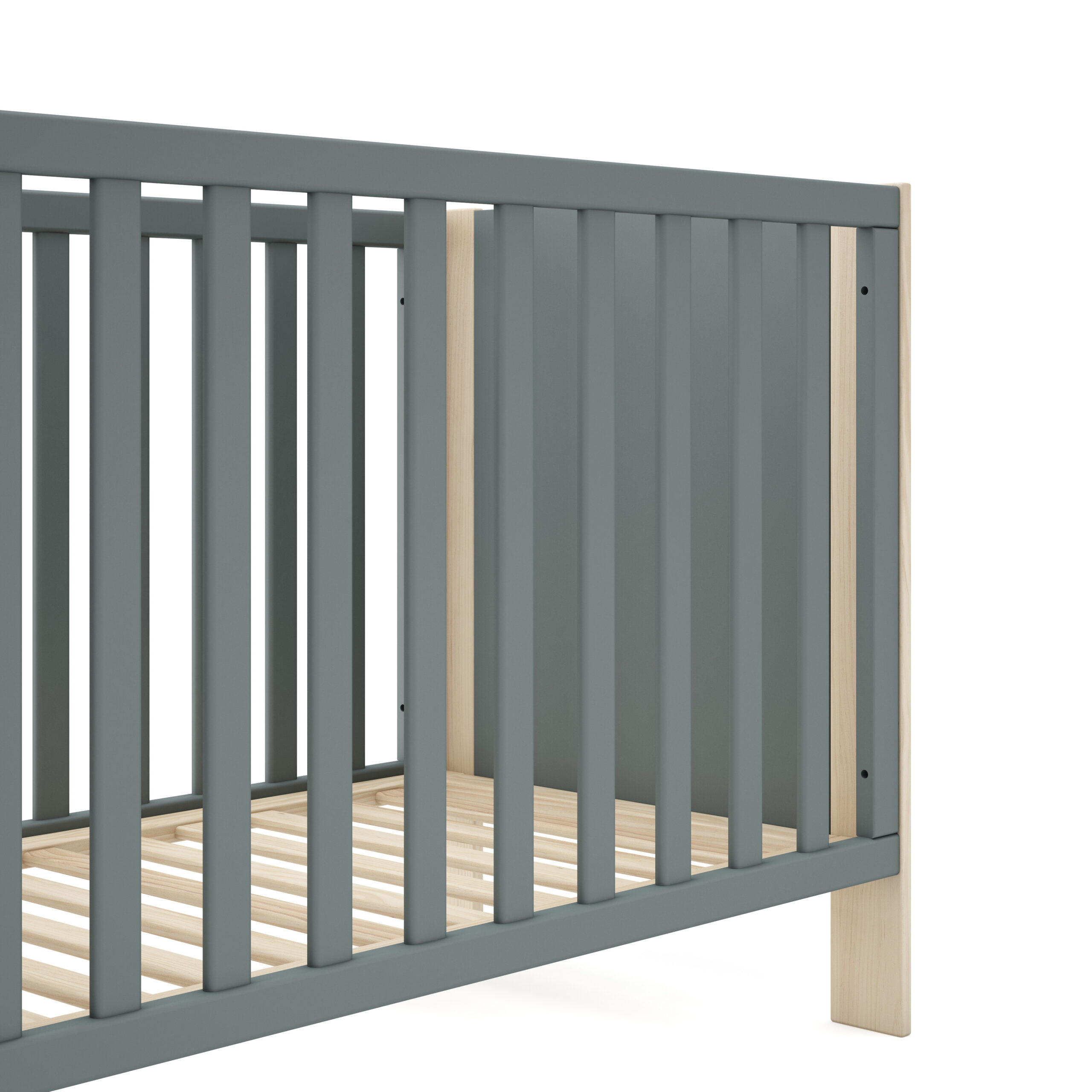 CUNA ESTEBAN 120X60 VERDE KAKI 444C/CERA BLANCA - Imagen 4