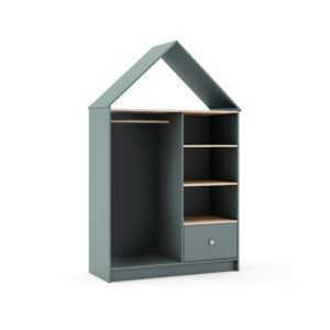 VESTIDOR ESTEFANIA 3H1C VERDE KAKI 444C/CERA BLANC