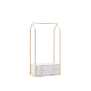 PERCHERO ESTEBAN 2C BLANCO/CERA BLANCA