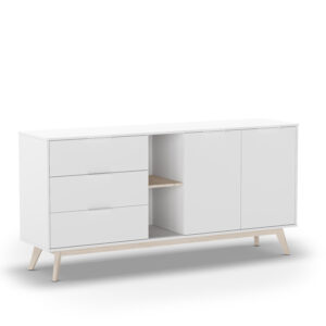 APARADOR CAMPUS 2P2H3C BLANCO/CERA BLANCA