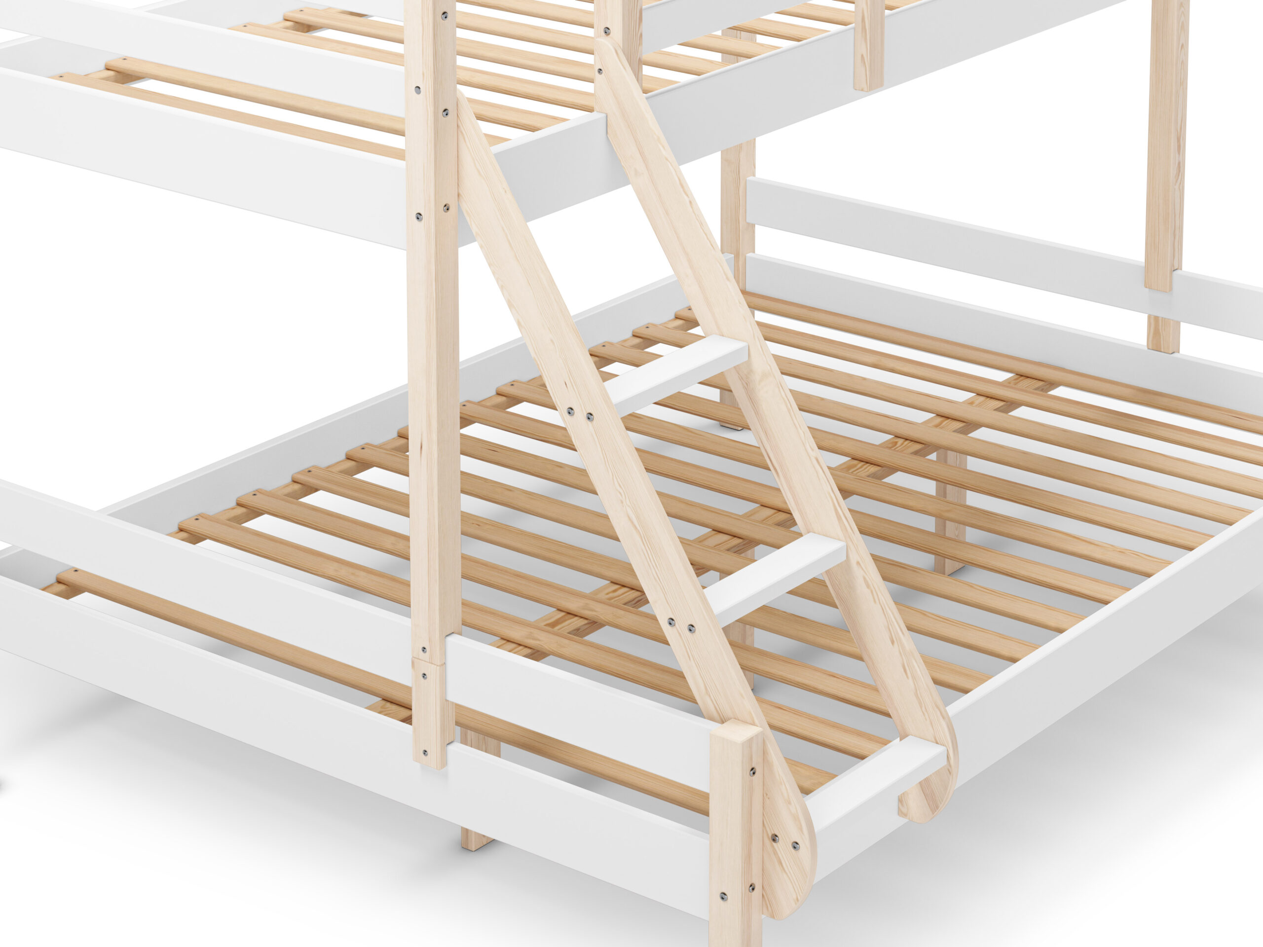 LITERA LIVIA 90/140X190 BLANCO/CERA BLANCA C/SM - Imagen 5