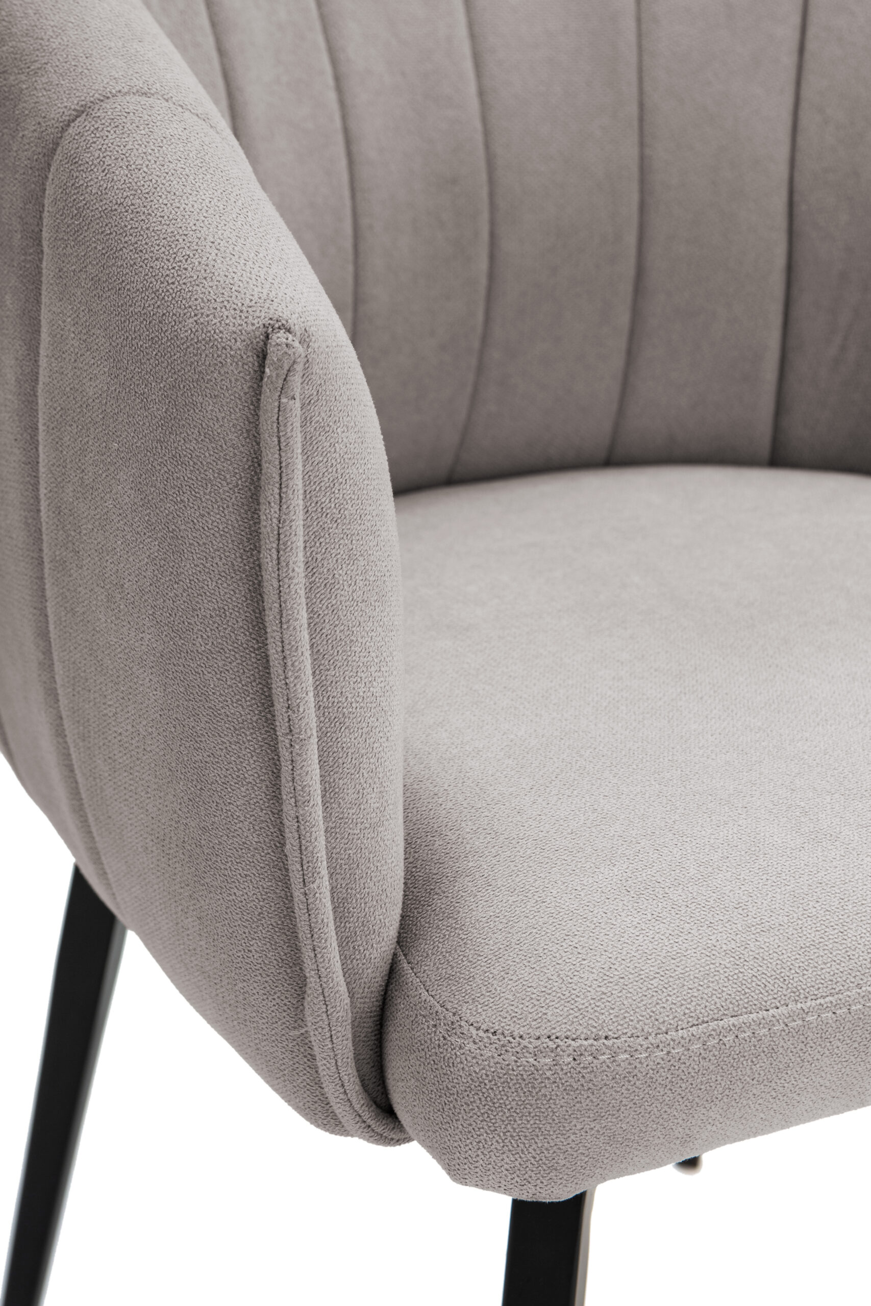 SILLON GIRATORIO ENKA TAUPE 1P/CAJA - Imagen 3