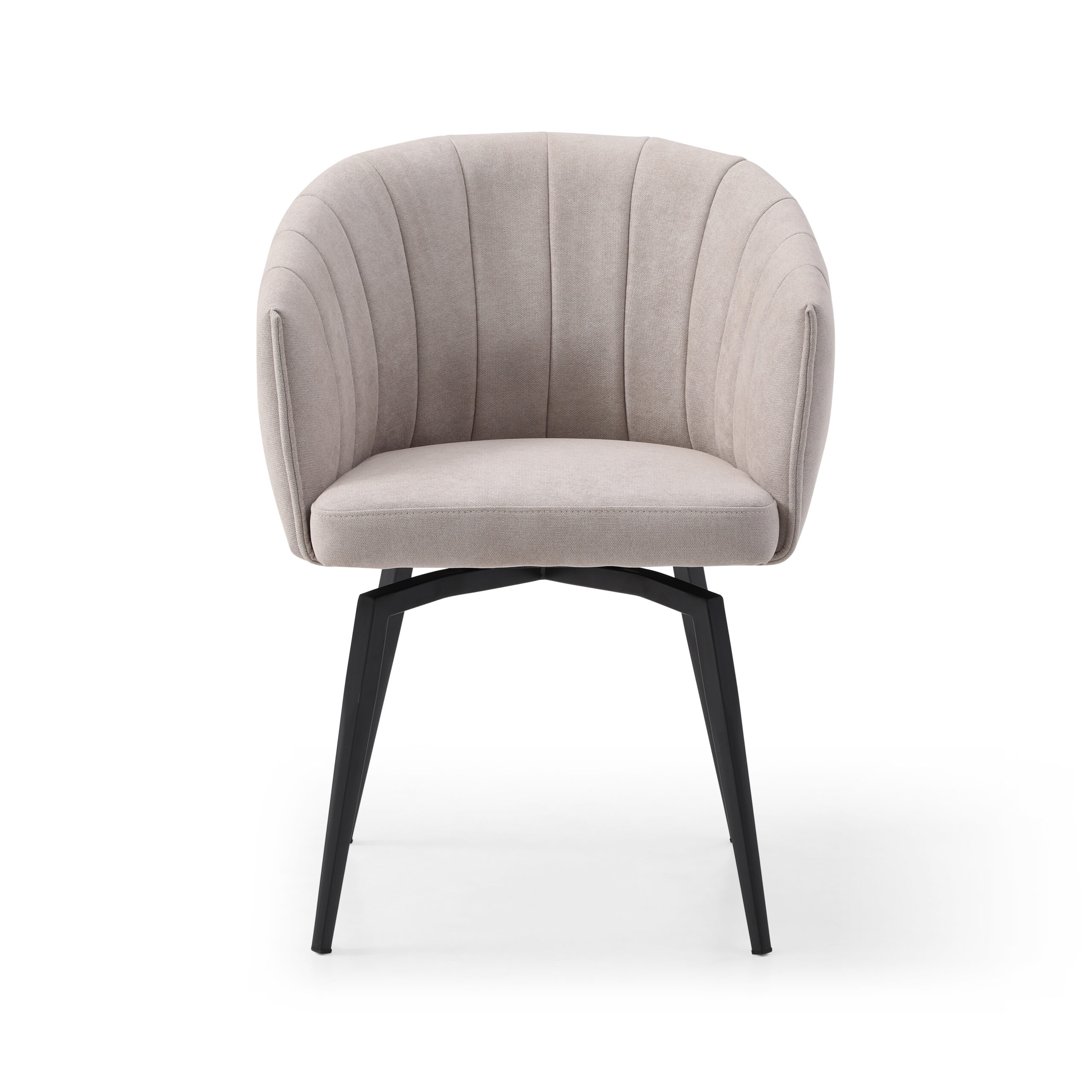 SILLON GIRATORIO ENKA TAUPE 1P/CAJA - Imagen 5