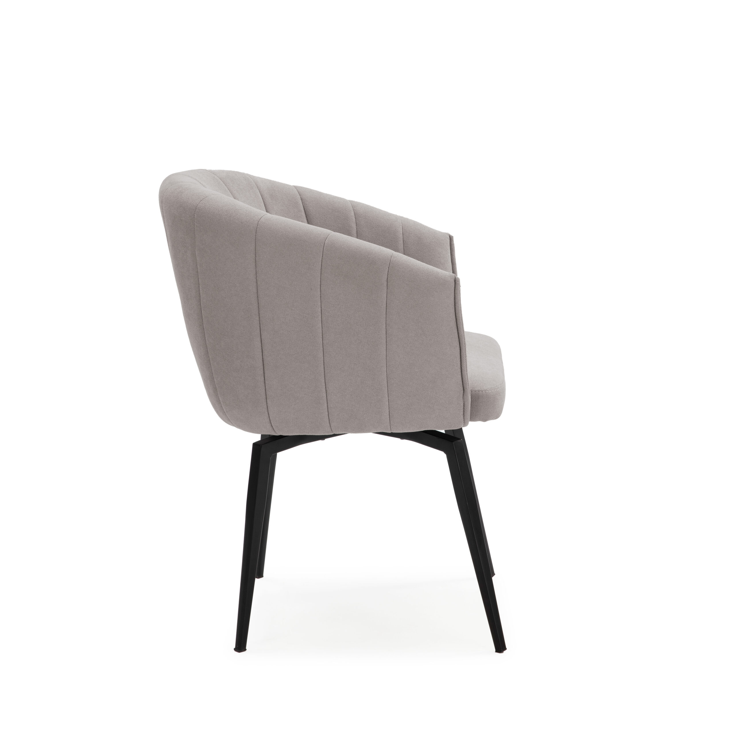 SILLON GIRATORIO ENKA TAUPE 1P/CAJA - Imagen 6