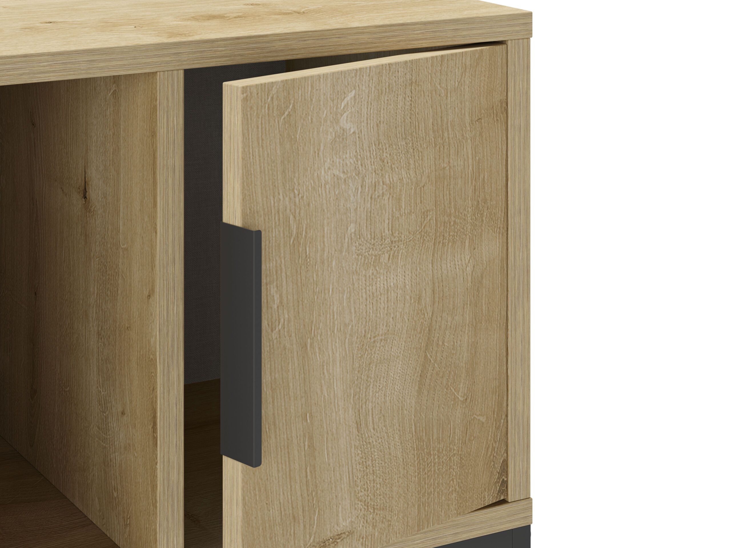 MESITA LANI 1P1H ROBLE PATA RECTA - Imagen 6