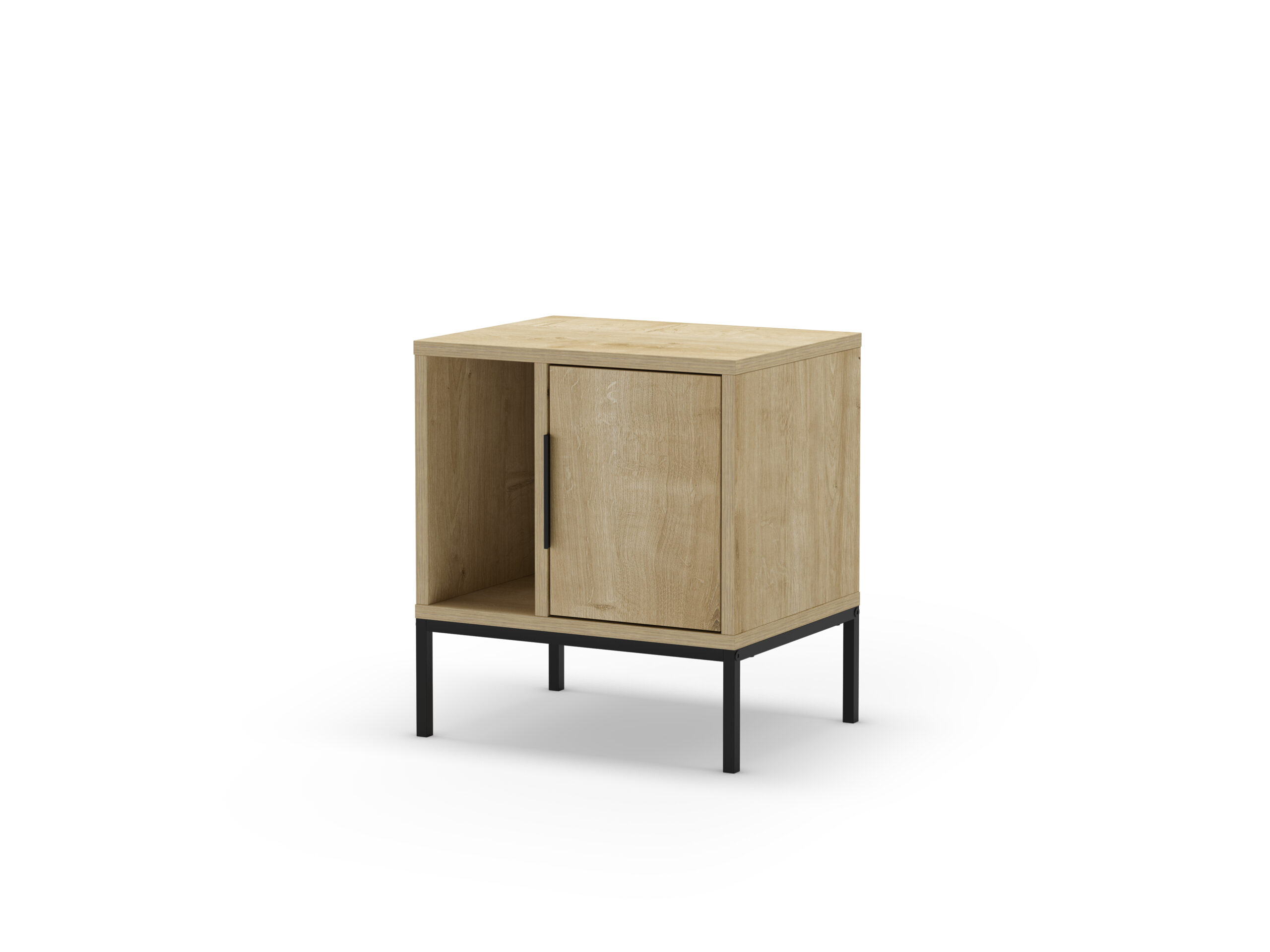 MESITA LANI 1P1H ROBLE PATA RECTA - Imagen 7