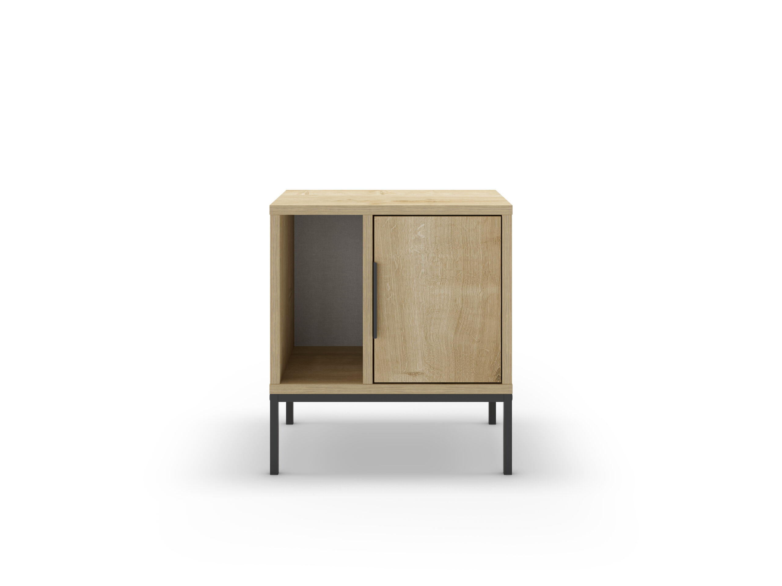 MESITA LANI 1P1H ROBLE PATA RECTA - Imagen 8