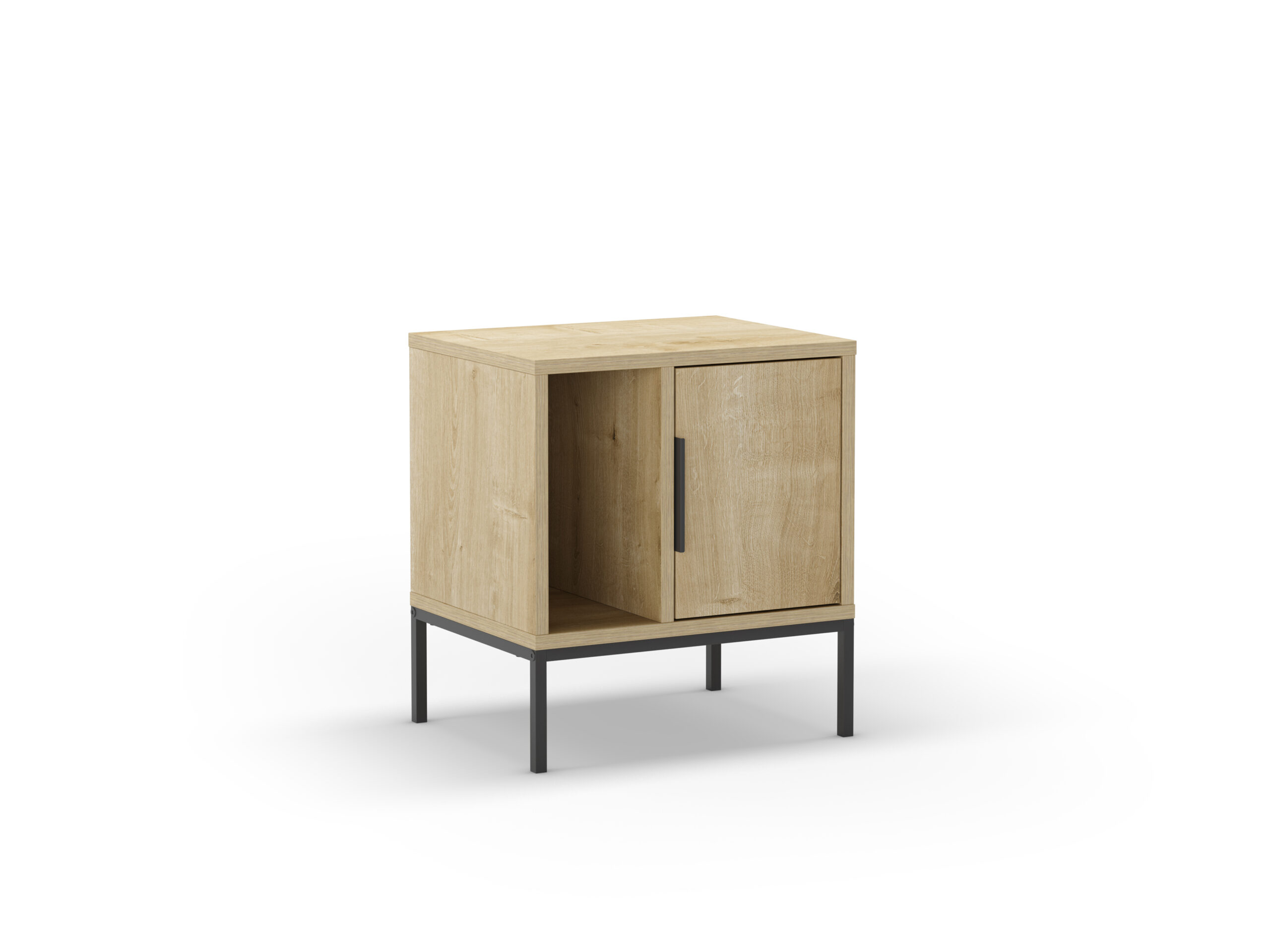 MESITA LANI 1P1H ROBLE PATA RECTA - Imagen 9