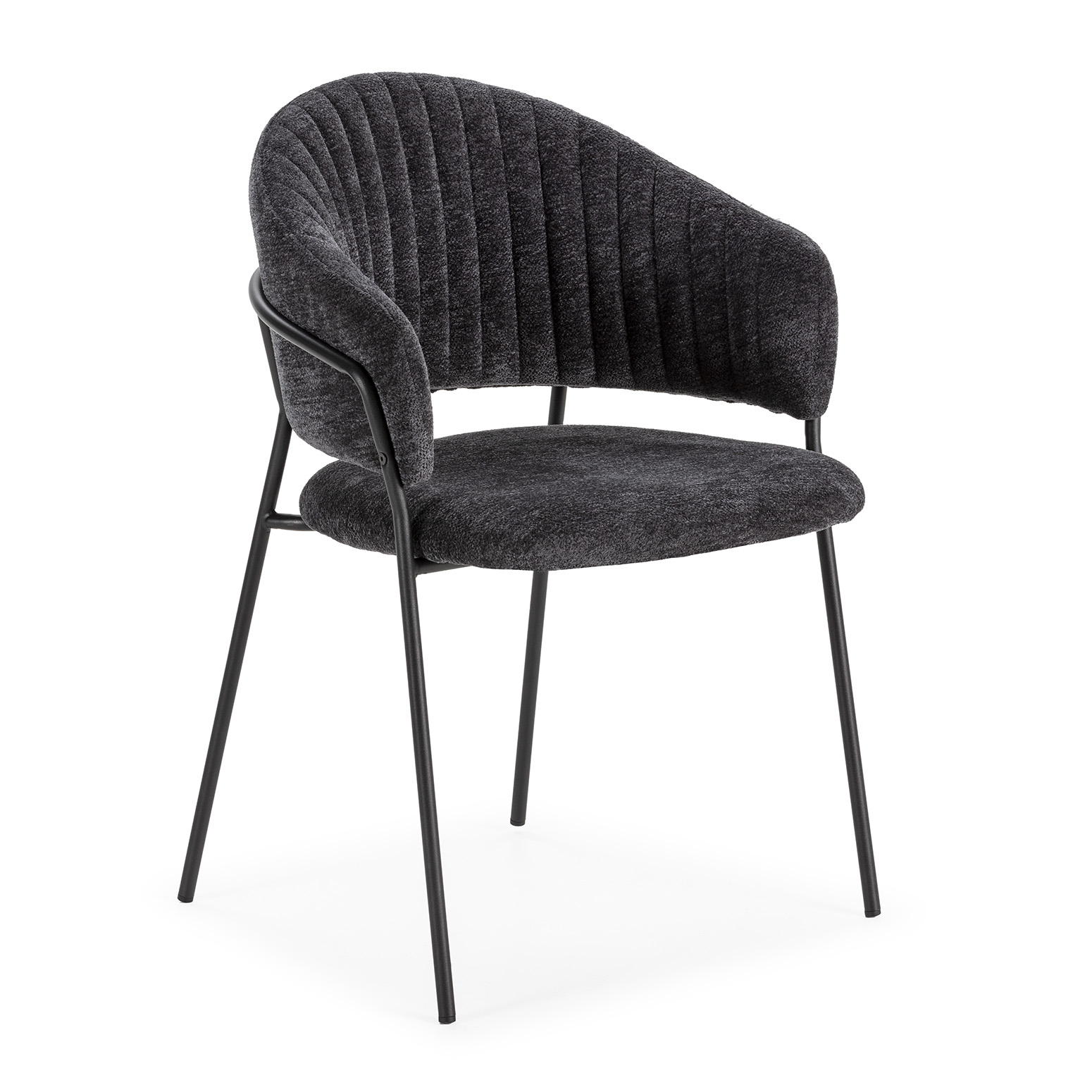 SILLA LETICIA GRIS OSCURO 2P/CAJA - Imagen 8