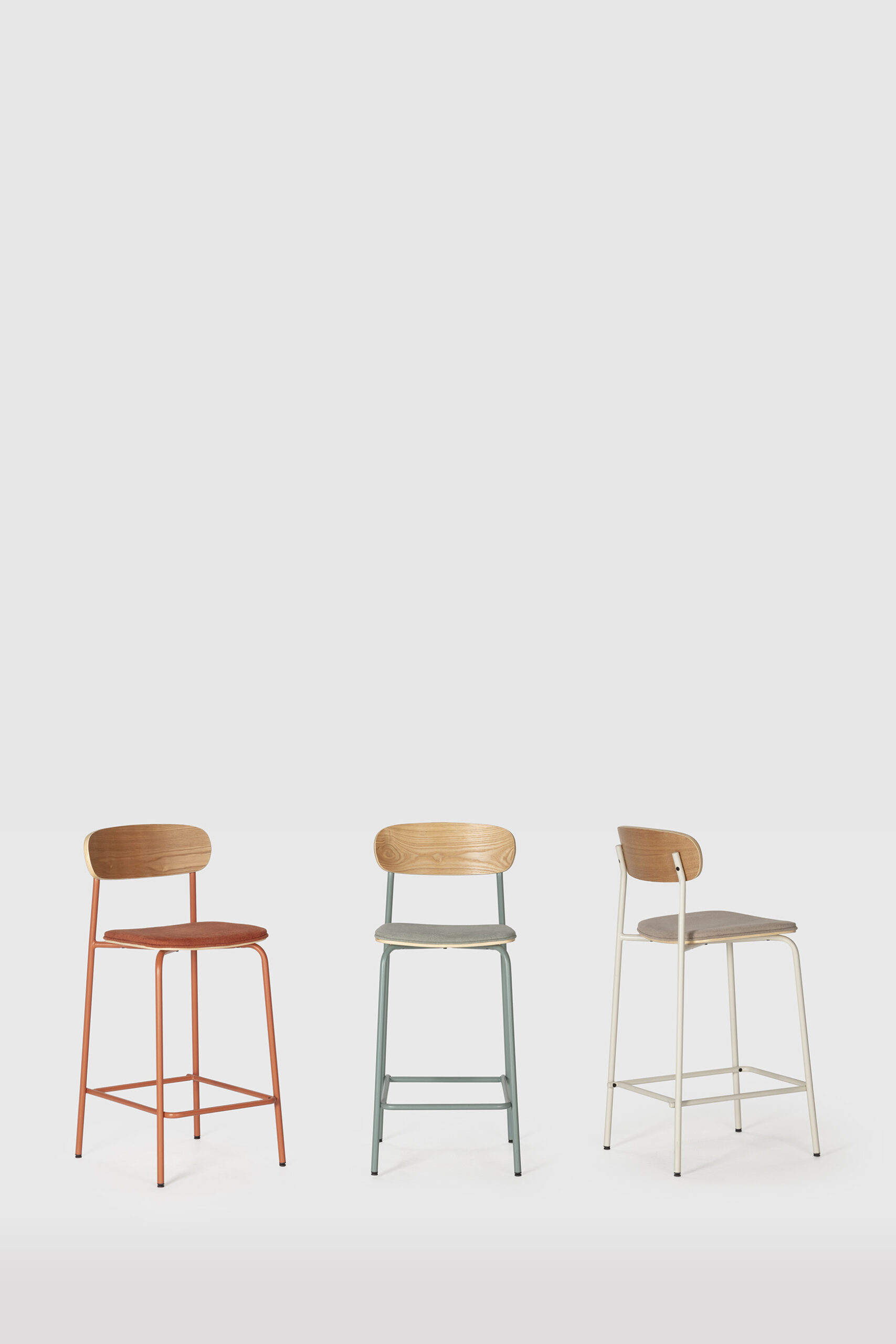 TABURETE ADRIANA AGUAMARINA/PATAS AGUAMARINA 2P/CA - Imagen 2