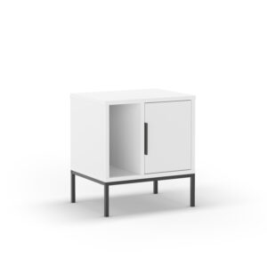 MESITA LANI 1P1H BLANCO PATA RECTA