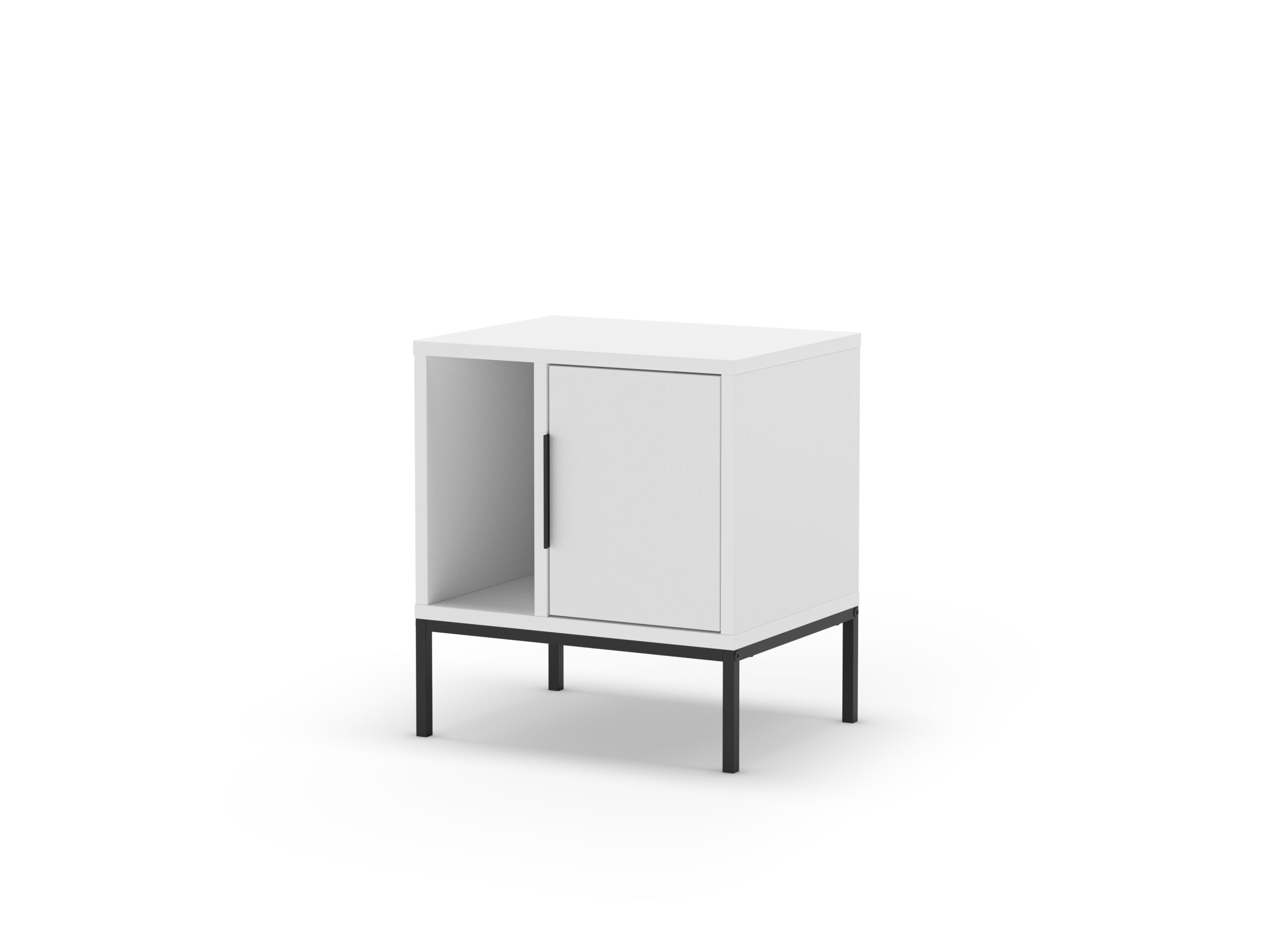 MESITA LANI 1P1H BLANCO PATA RECTA - Imagen 6