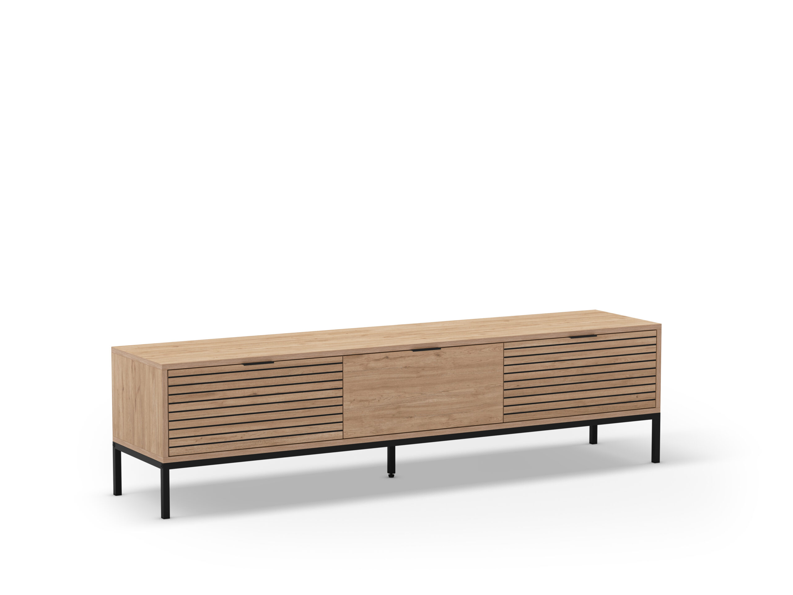 MUEBLE TV ARIEL 3C 180CM SEPET PATA METAL