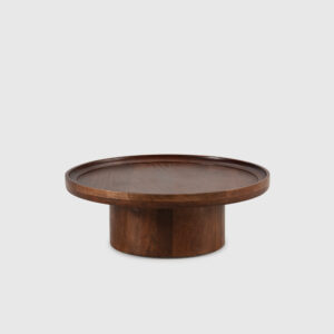 MESA CENTRO GISELLE MARRON OSCURO