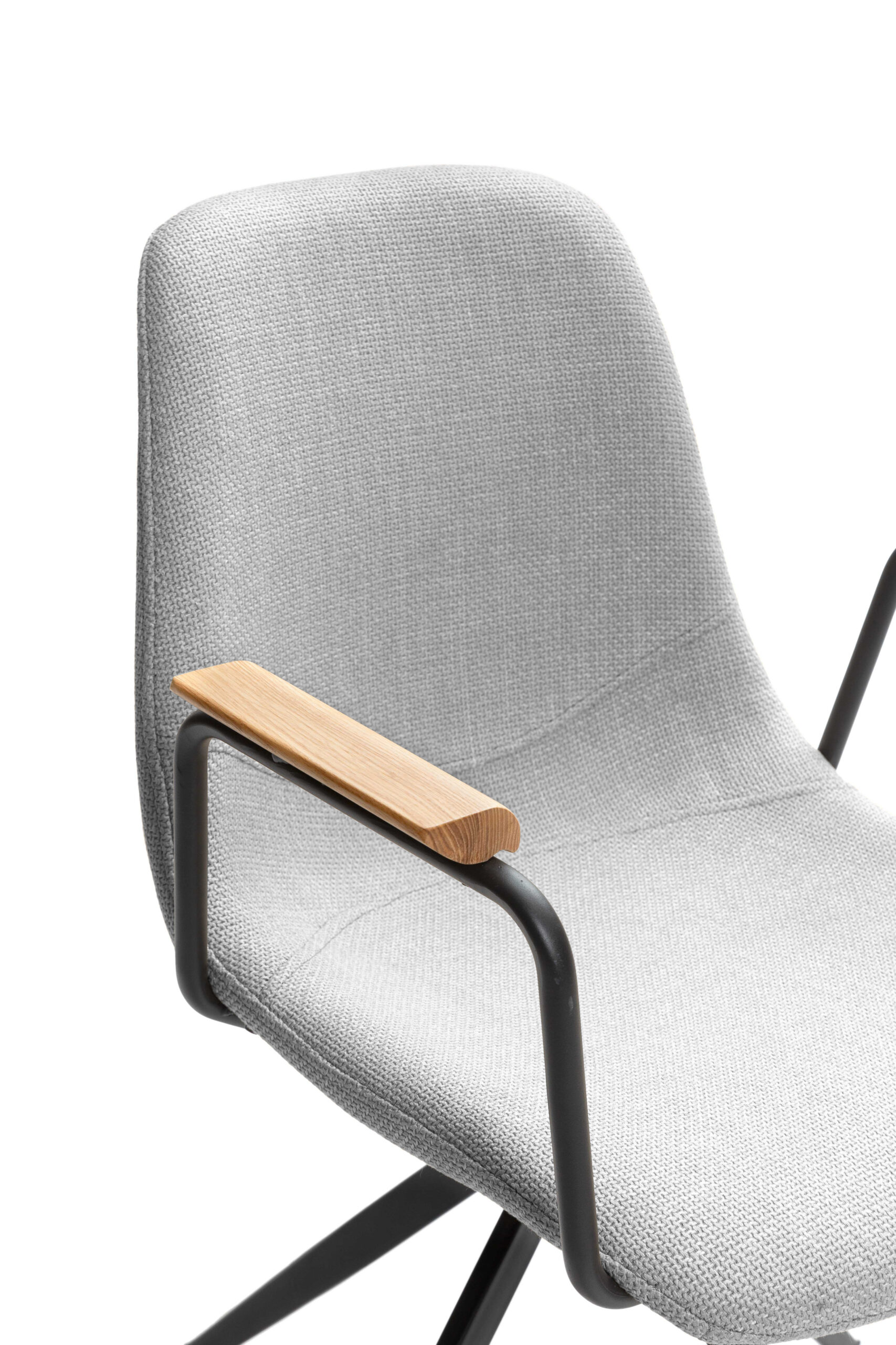 SILLA GIRATORIA TALI C/BRAZOS GRIS CLARO 2P/CAJA - Imagen 7