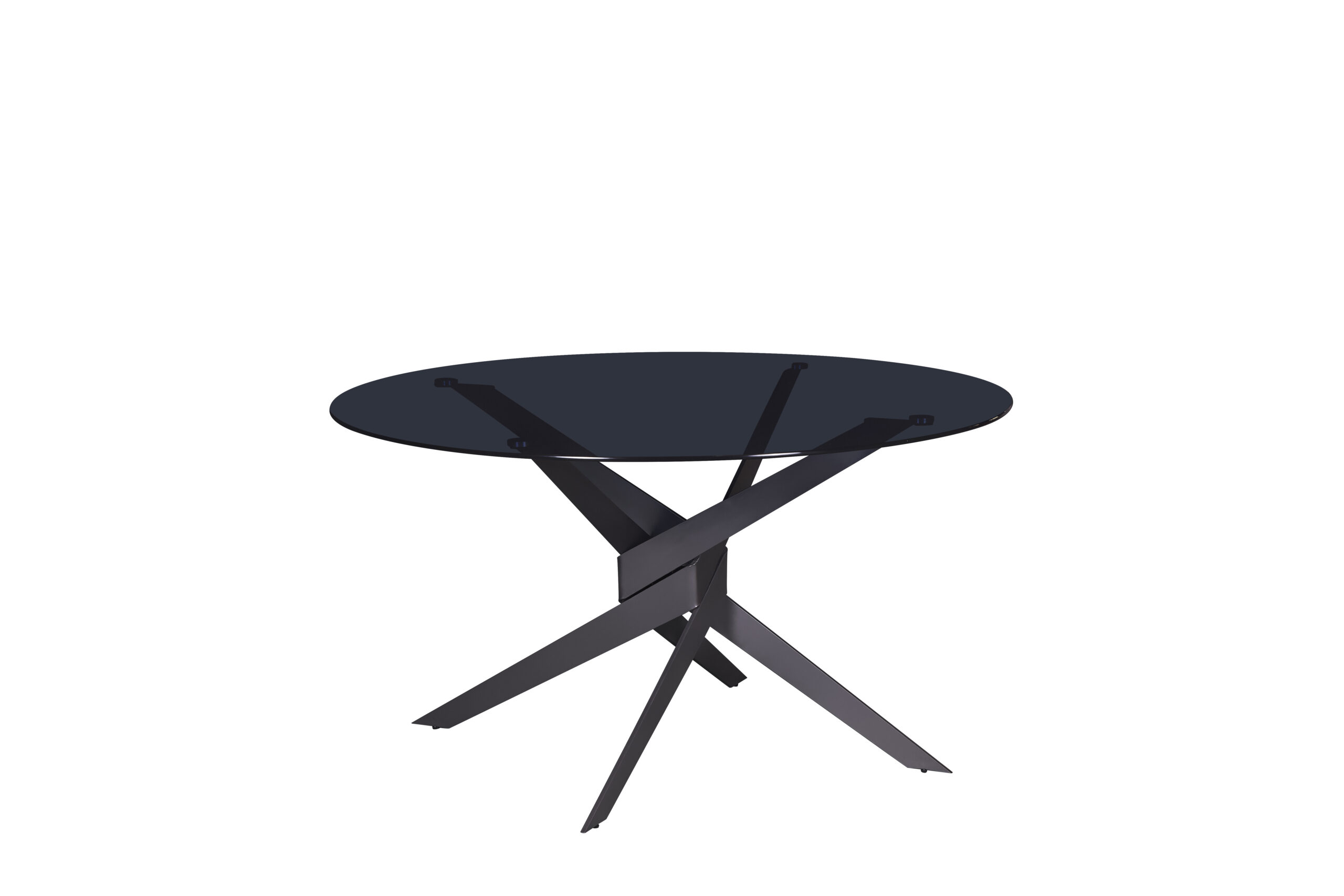 MESA REDONDA JENNA 140CM GRIS/ PATA GRIS - Imagen 4