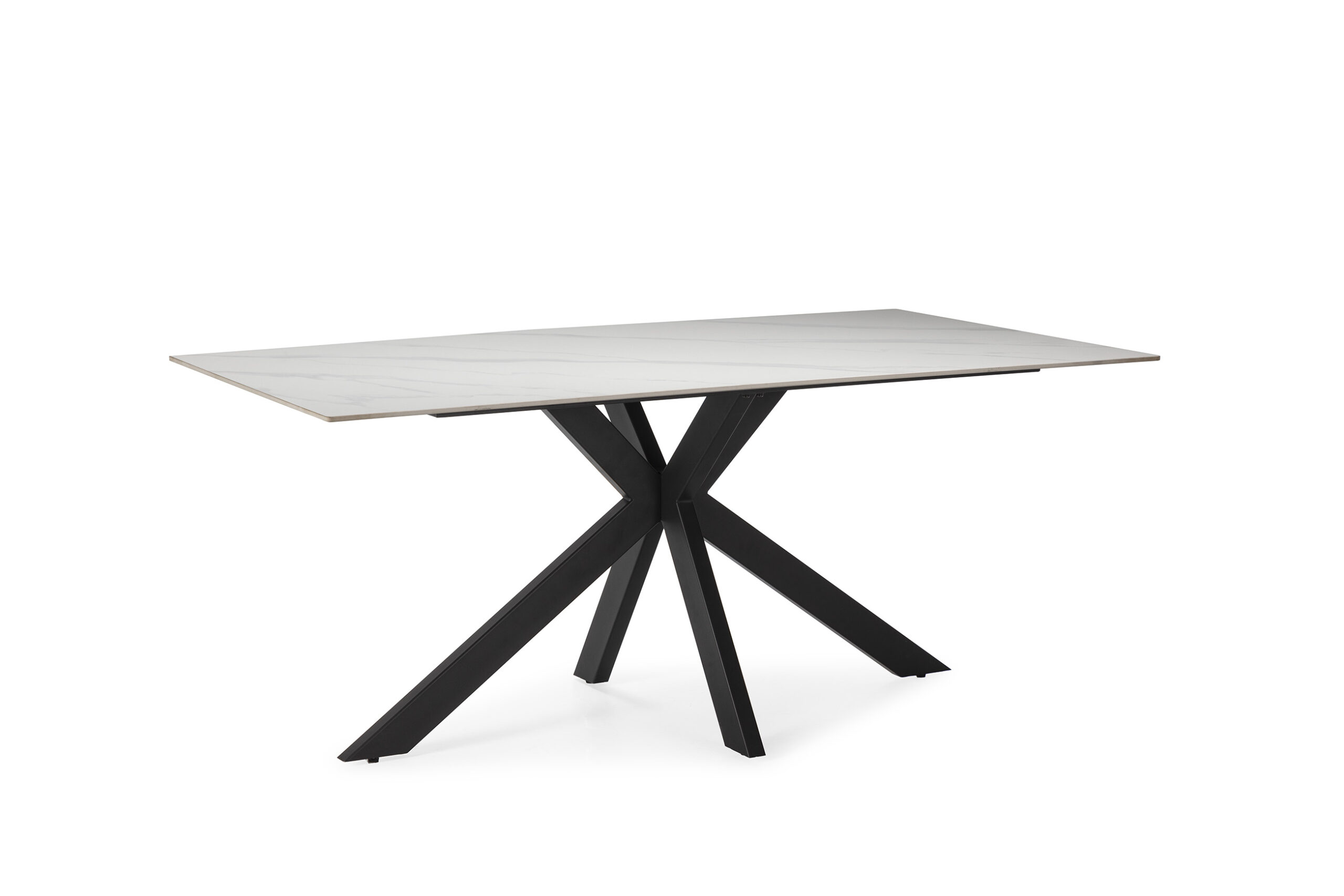 MESA RECT. BIMBA CERÁMICA BLANCA PIE NEGRO - Imagen 7