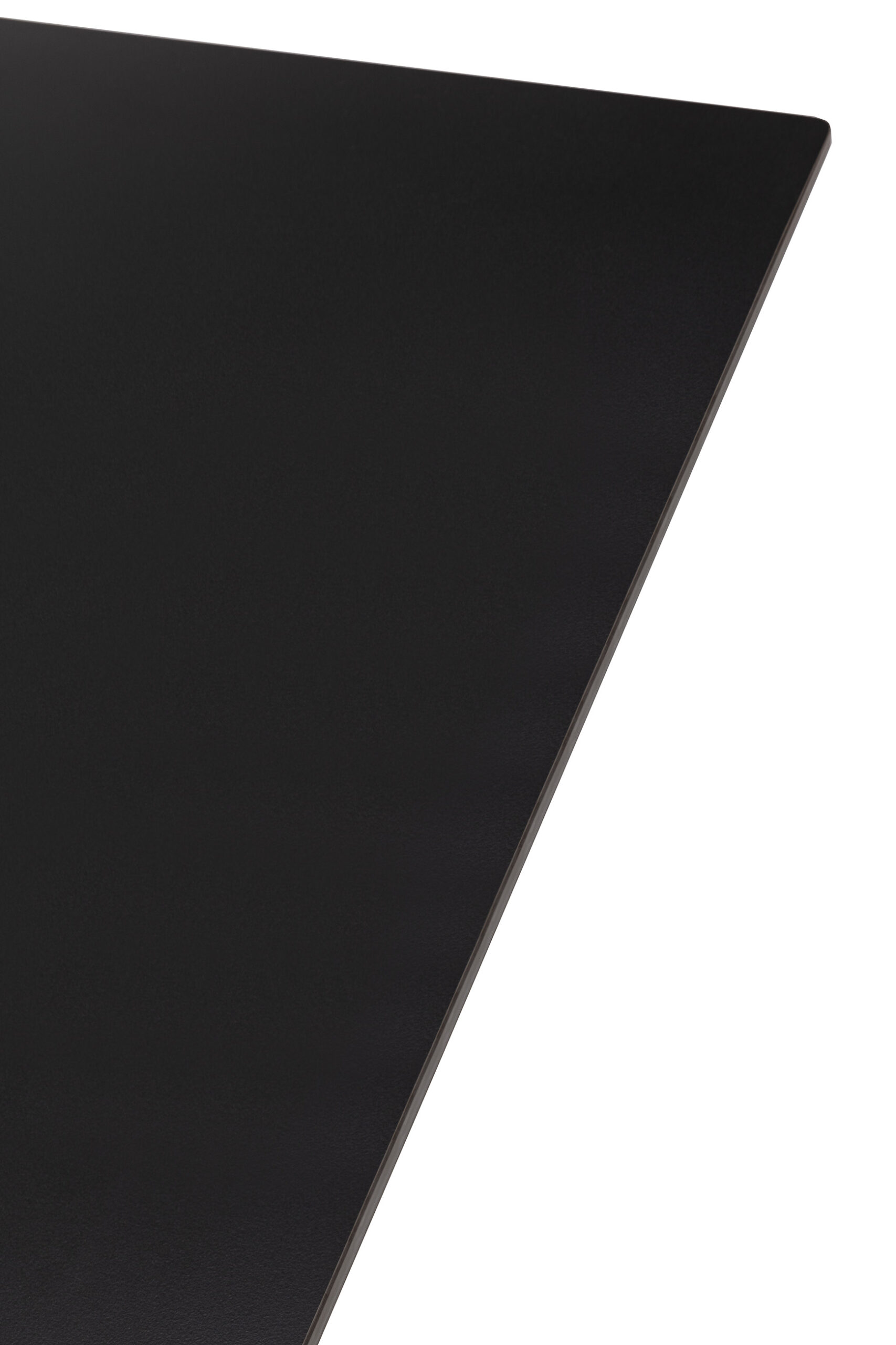 MESA RECT. BIMBA CERÁMICA NEGRA PIE NEGRO - Imagen 5