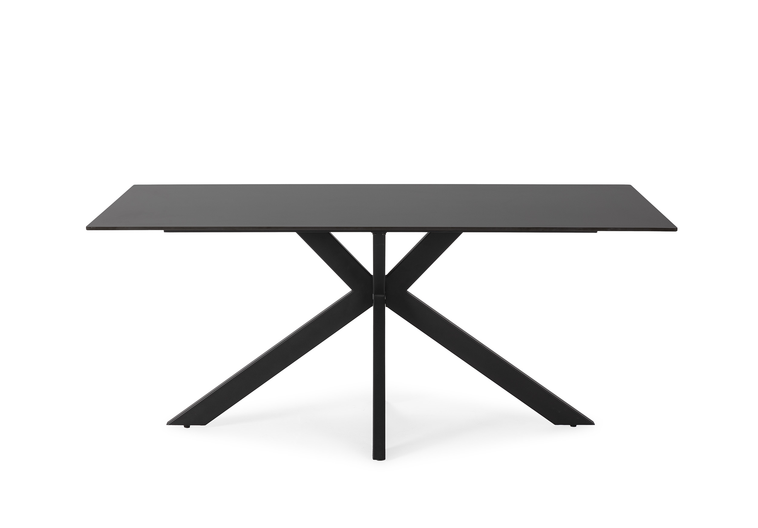 MESA RECT. BIMBA CERÁMICA NEGRA PIE NEGRO - Imagen 6