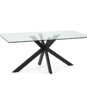 MESA RECT. CELIA 180X100 NEGRO