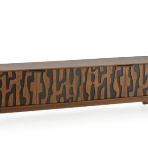 MUEBLE TV KANTU 4P MADERA MANGO